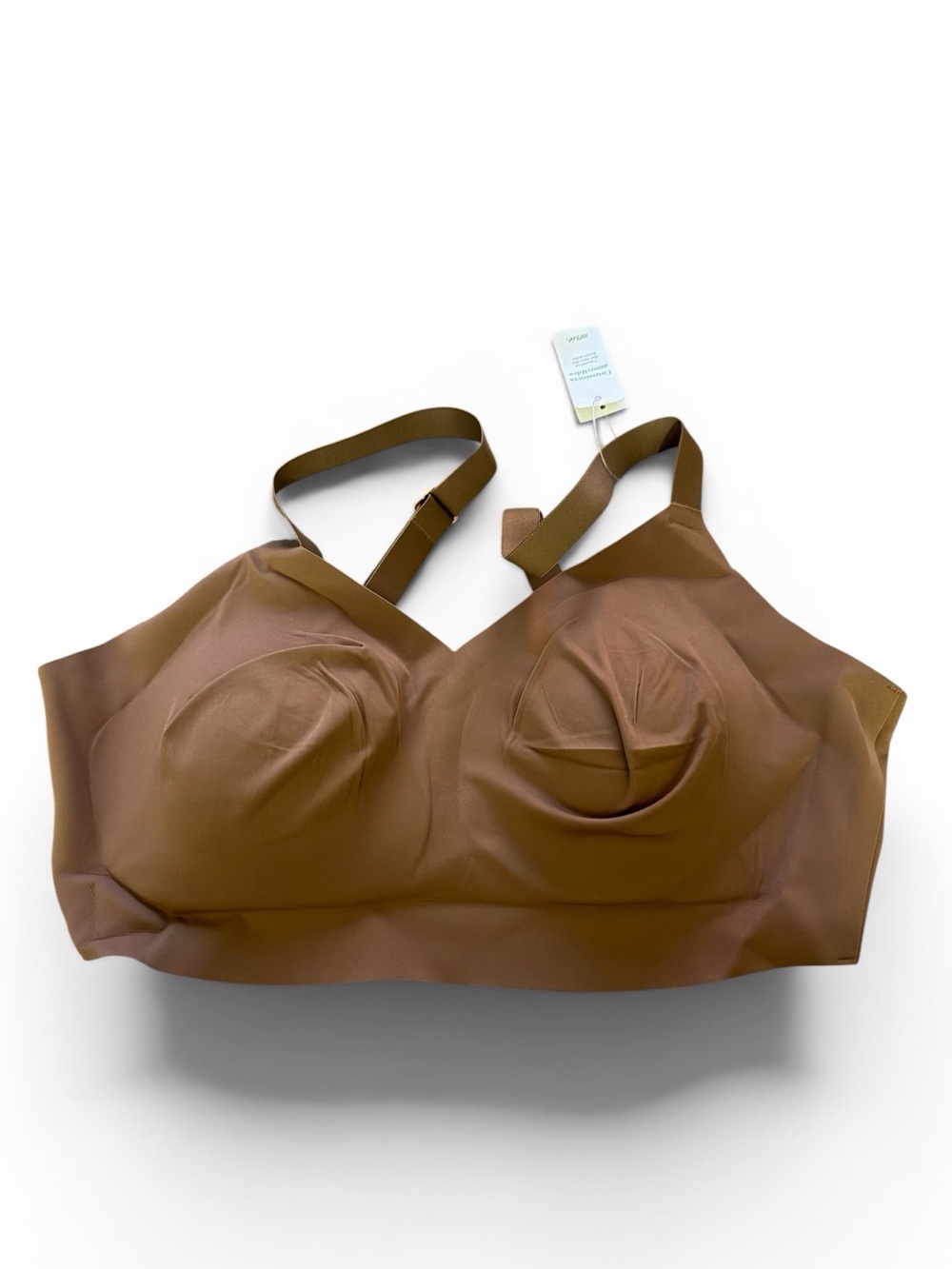 aerie Smooth Wireless Bra in Brown